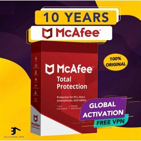 mcafee total protection unlimited.